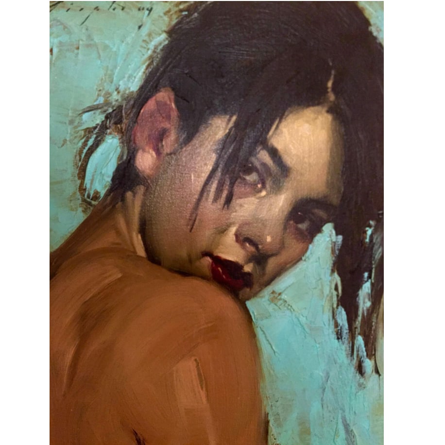 Malcolm Liepke, Over Her Shoulder (1 of 1)