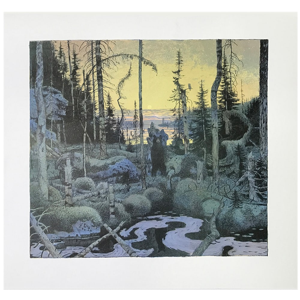 Tom Uttech, Tichi Bwa Waban, State II (1 of 1)