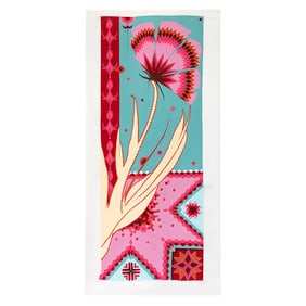 Swoon, (Sanctuary) Flower Door Panel