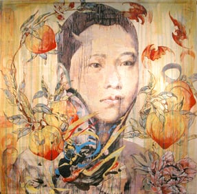 Hung Liu, Fu (Happiness)