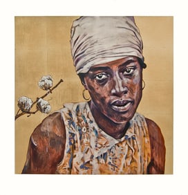 Hung Liu, Lady Cotton- Gold