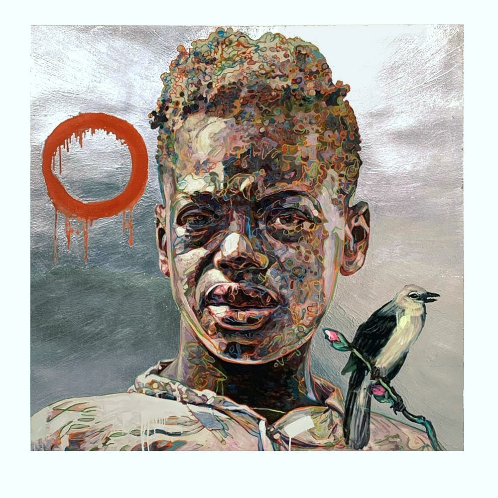 Hung Liu, Mississippi, Silver: Hung Liu was a Chinese-American artist known for her powerful figurative works addressing history, memory, and identity. Her work is included in The Metropolitan Museum of Art, MoMA, Whitney Museum