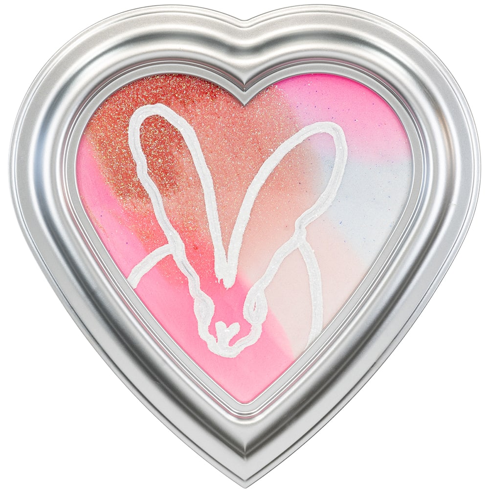 Hunt Slonem, Glitter Heart (1 of 1)