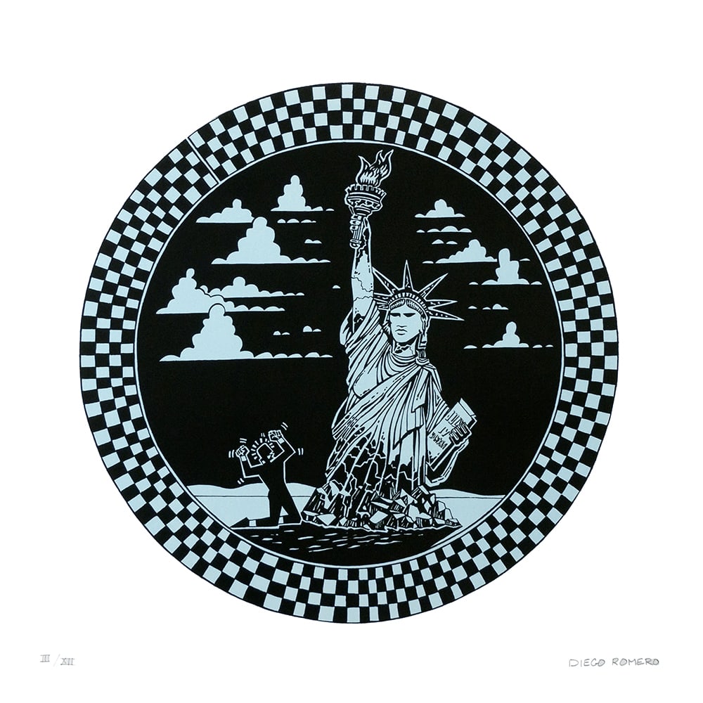 Diego Romero, Apocalypto: Diego Romero's Apocalypto is an iconic work within Diego Romero's iconography. Romero and other contemporary Native American artists often reference the Pueblo Revolt and the atrocities that led up