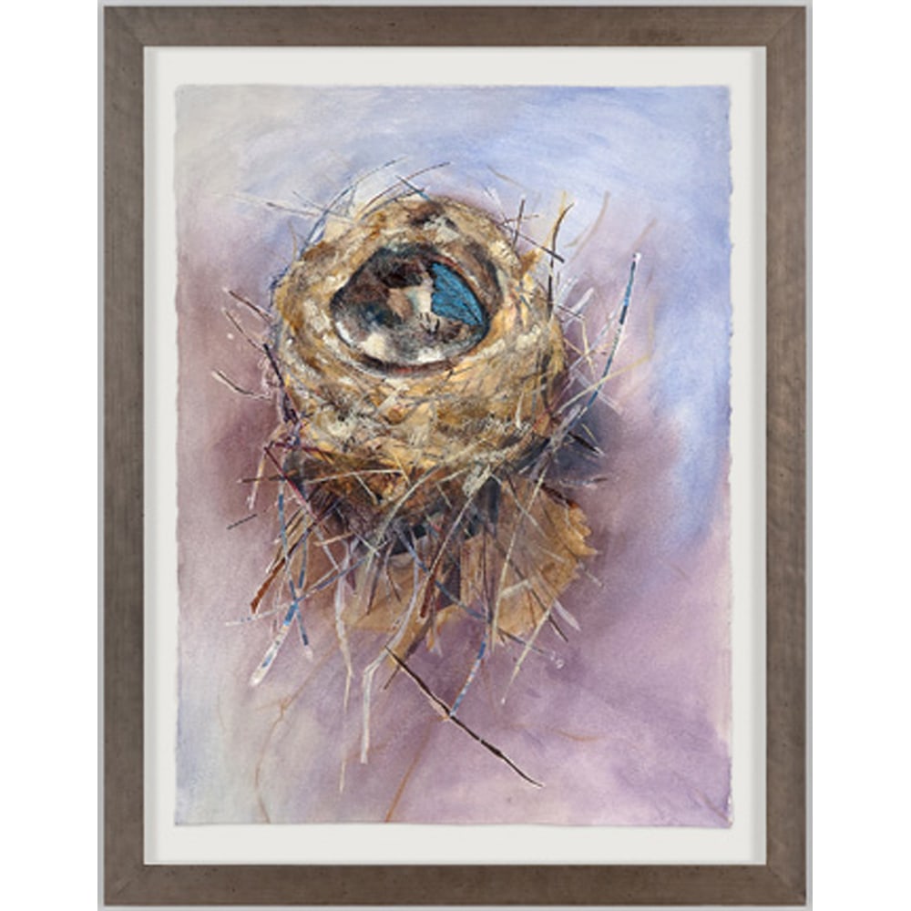 Chantal Maltais Oei, The Second Nest: Chantal Maltais Oei is a Canadian artist currently residing in Corfu, Greece. Her works are inspired by the fragility of nature, often incorporating natural pigments and materials. Her works have