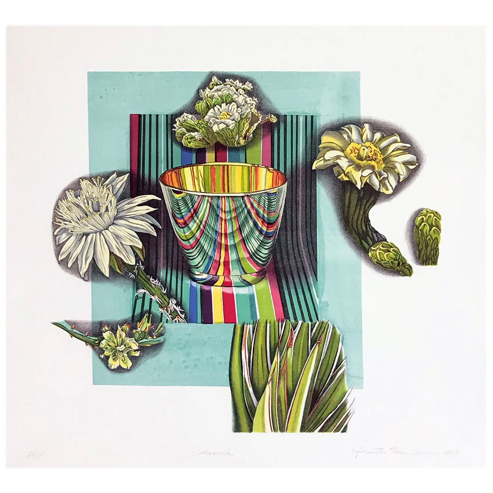 Jeanette Pasin Sloan, Cottonwood: Jeanette Pasin Sloan's photorealistic paintings can be seen in the collections of museums such as The Metropolitan Museum of Art, The Smithsonian's Renwick Gallery, and the Art Institute of Chicago.