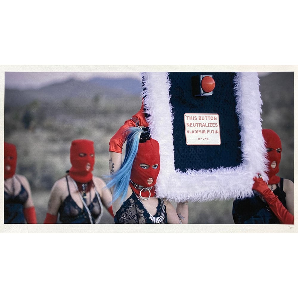 Nadya Tolokonnikova, Putin's Ashes I: Nadya Tolokonnikova is known internationally as the co-founder of the Russian feminist activist group Pussy Riot. She has instigated some of the most significant actions of social justice against