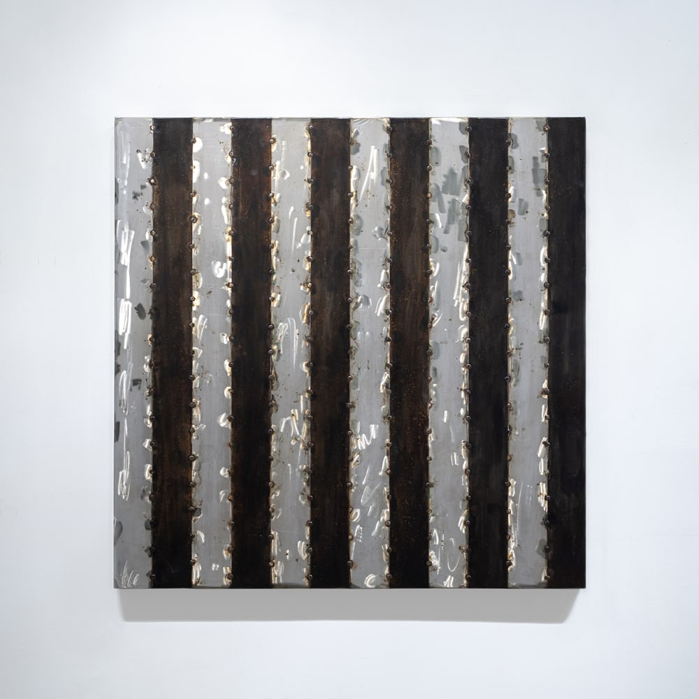 Karen Yank, Self: Karen Yank (b. 1961) was born and raised in Cedarburg, WI and was influenced at an early age by her father, Paul Yank. He was a renowned sculptor who ran the Ozaukee Art Center, a welding and printmak