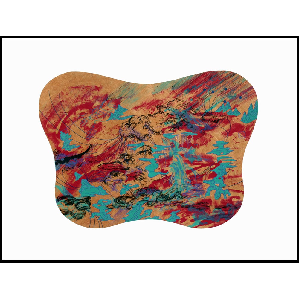 Jiha Moon, En Route: In her fluid and expressive practice, Jiha Moon combines motifs and techniques from her native Korea with threads from the Western art canon and imagery from the digital age?her work comments on globa