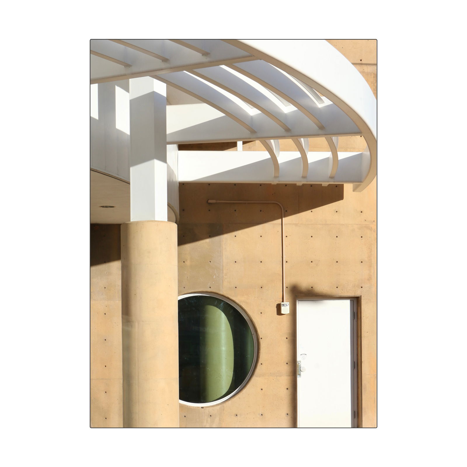 Sophie Carroll, Explora: Sophie Carroll's photography is a complex combination of geometry, color, pattern, and repetition. This photograph has been exhibited at Turner Carroll Gallery and elsewhere internationally. The