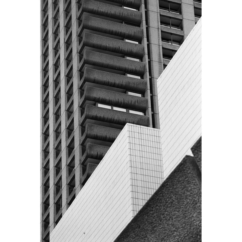 Sophie Carroll, Council: Sophie Carroll's photography is a complex combination of geometry, color, pattern, and repetition. This photograph has been exhibited at Turner Carroll Gallery and elsewhere internationally. The