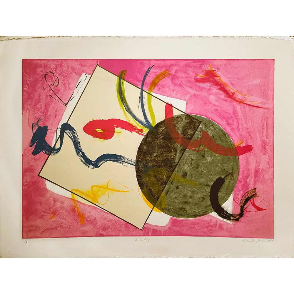 Denise Green, Love Song: Denise Green (born 1946) is an Australian-American contemporary painter and visual artist based in New York City, widely recognized for her role in the New Image Painting movement of the late 1970s.