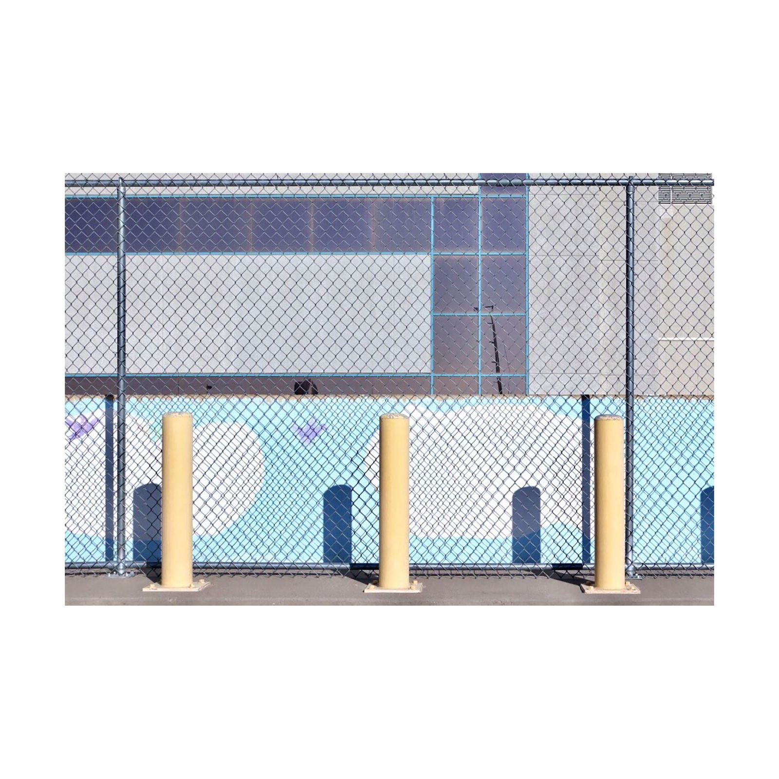 Sophie Carroll, Parking structure no.3: Sophie Carroll's photography work explores abstraction as a way of investigating meaning-making by removing the visual context from scenes of our daily life. This particular photo was shot in