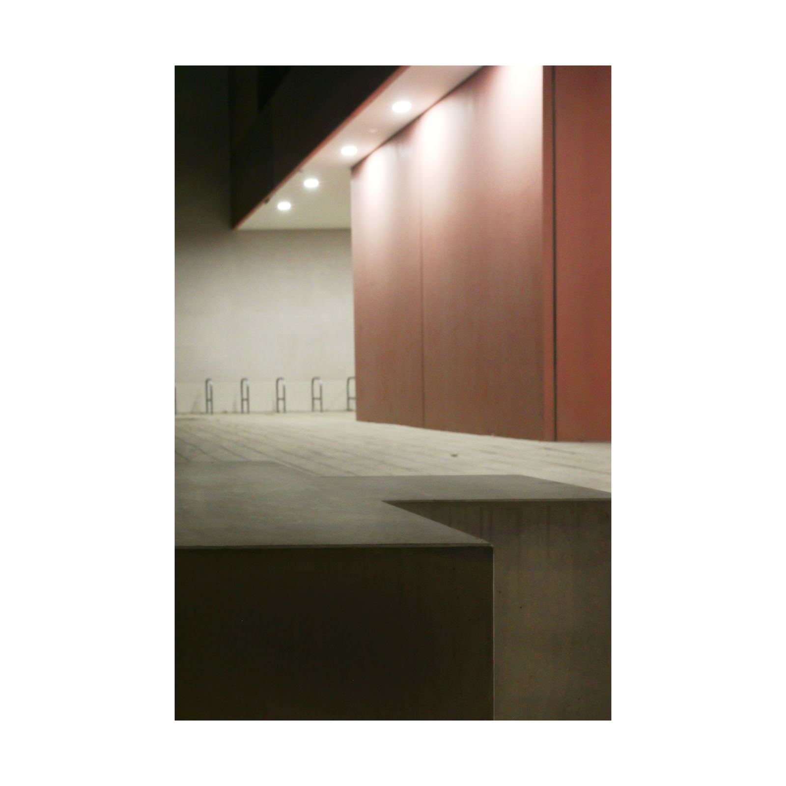 Sophie Carroll, Night School: Sophie Carroll, an American artist from the United States, photographed "Night School" in 2023. This piece is a pigment print on resin-coated paper. Measuring 8 x 6 inches, this framed work is