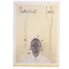 Lesley Dill, Unraveled Light (Yellow)