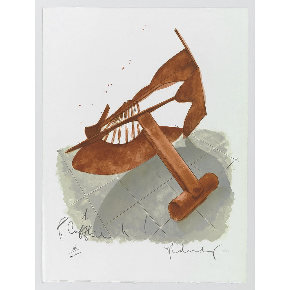 Claes Oldenburg, Picasso Cufflinks (1 of 1)