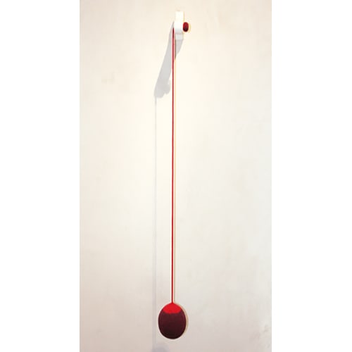 Seth Koen, Plump Plumb: Seth Koen is the recipient of the Trefethen, Cadogan and Kala Art Institute Fellowships, and the Jay Defeo Prize. His works have been shown in galleries throughout the United States. This wall