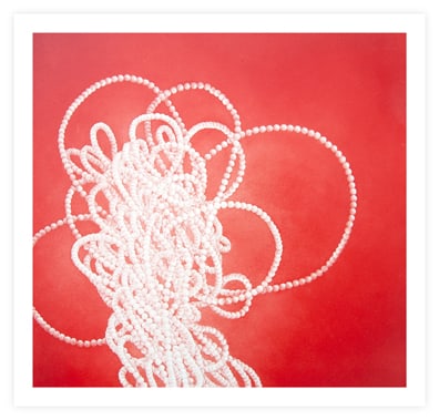 Greg Murr, Pearl Study no. 11: Greg Murr, an American artist living in Germany, was immediately noticed by major museum curators at the Whitney Museum of American Art, whcih acquired acquired a selection of Murr’s works for its p