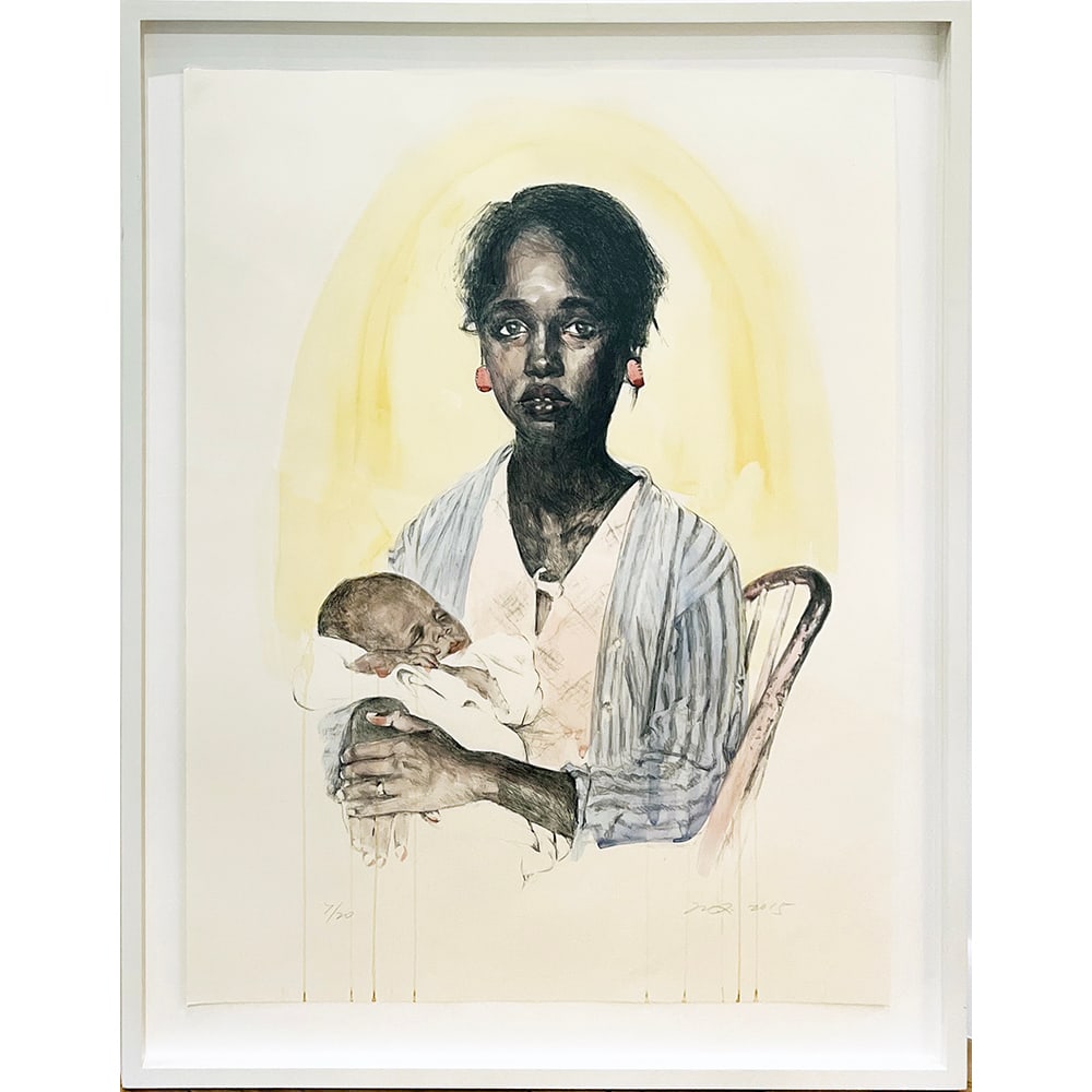 Hung Liu, Black Madonna (1 of 1)