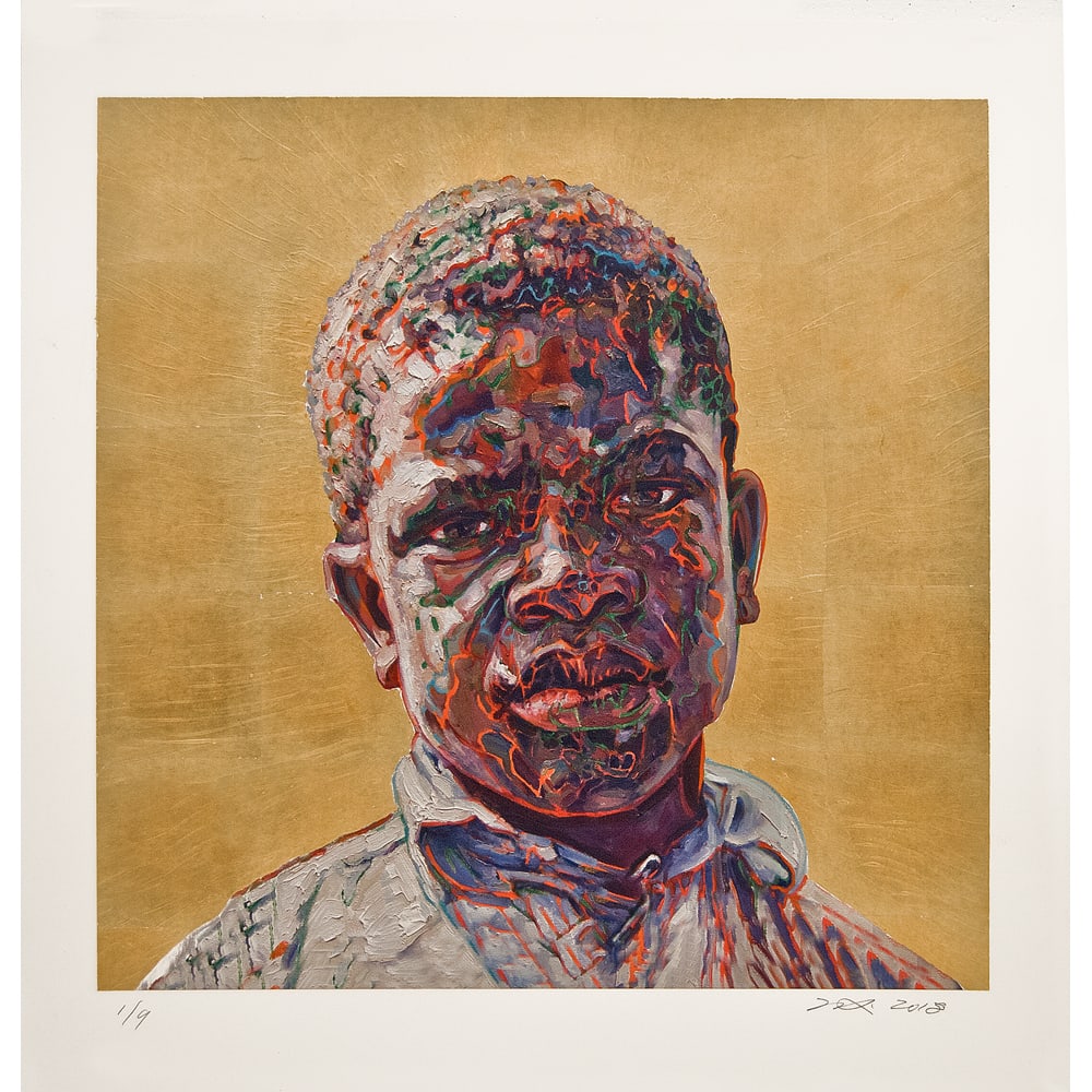 Hung Liu, Clarence Weems (Gold) (1 of 1)