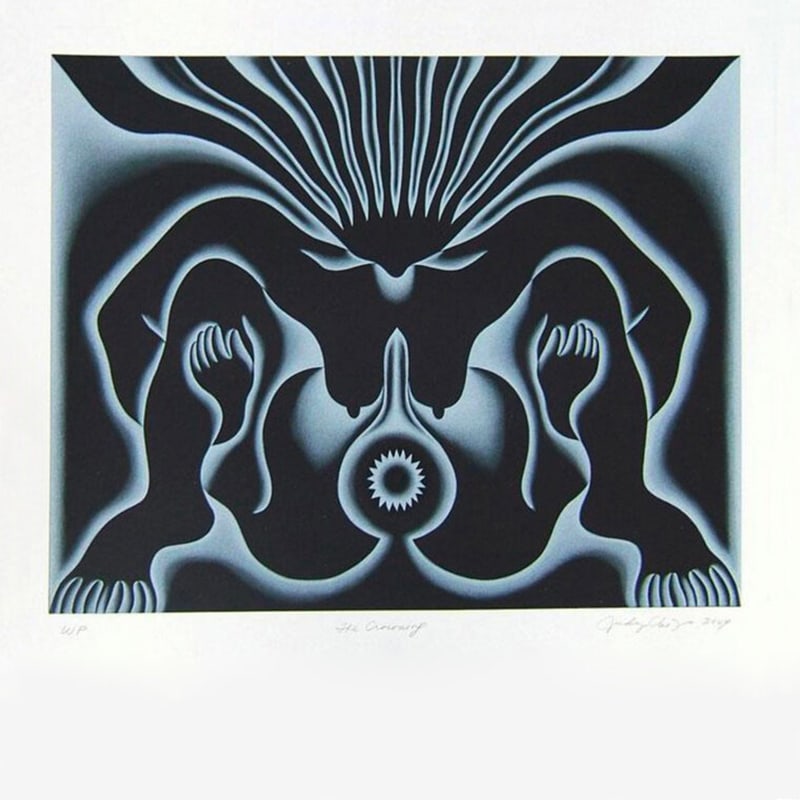 Judy Chicago, The Crowning: Judy Chicago is one of the most important artists of this century. New Mexico has been the home of some of the most compelling women artists of all time, including well-known names like Georgia O’Ke