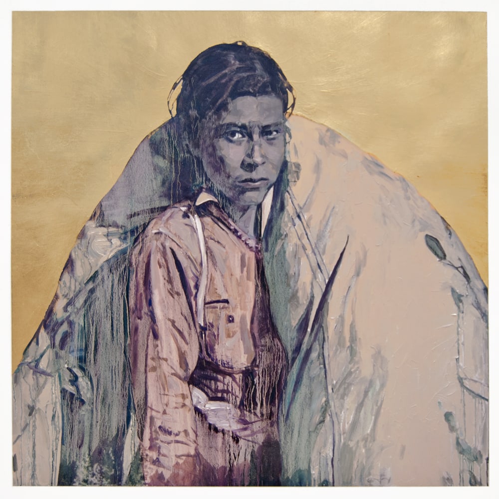 Hung Liu, Cotton Carrier (silver): Hung Liu has been acclaimed as the greatest female Chinese American artist of her time. Liu, originally from China and later based in the United States, created Cotton Carrier (silver) in 2019 as a