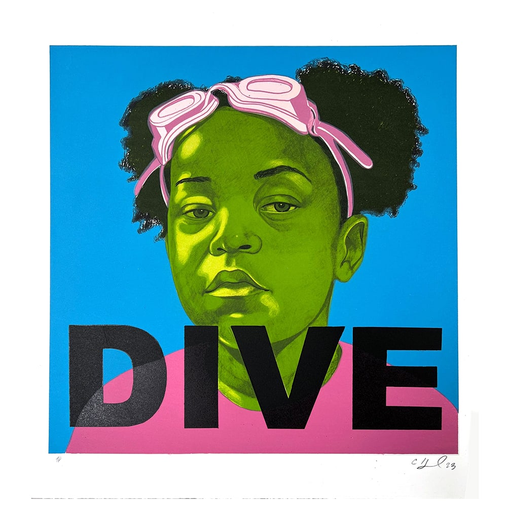 Clarence Heyward, Deep Dive: A profound voice in the realities of contemporary Blackness in America, Clarence Heyward uses green instead of black skin to remind us of our own projections upon Black people as green screens. He ren