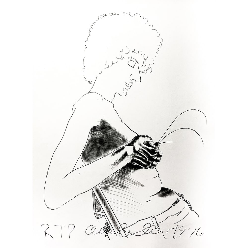 Alfred Leslie, Connie with Milk: Alfred Leslie was an established Abstract Expressionist painter when, in 1962, he embarked on a pivotal series of large- scale portraits of friends and colleagues. Though a dramatic departure from