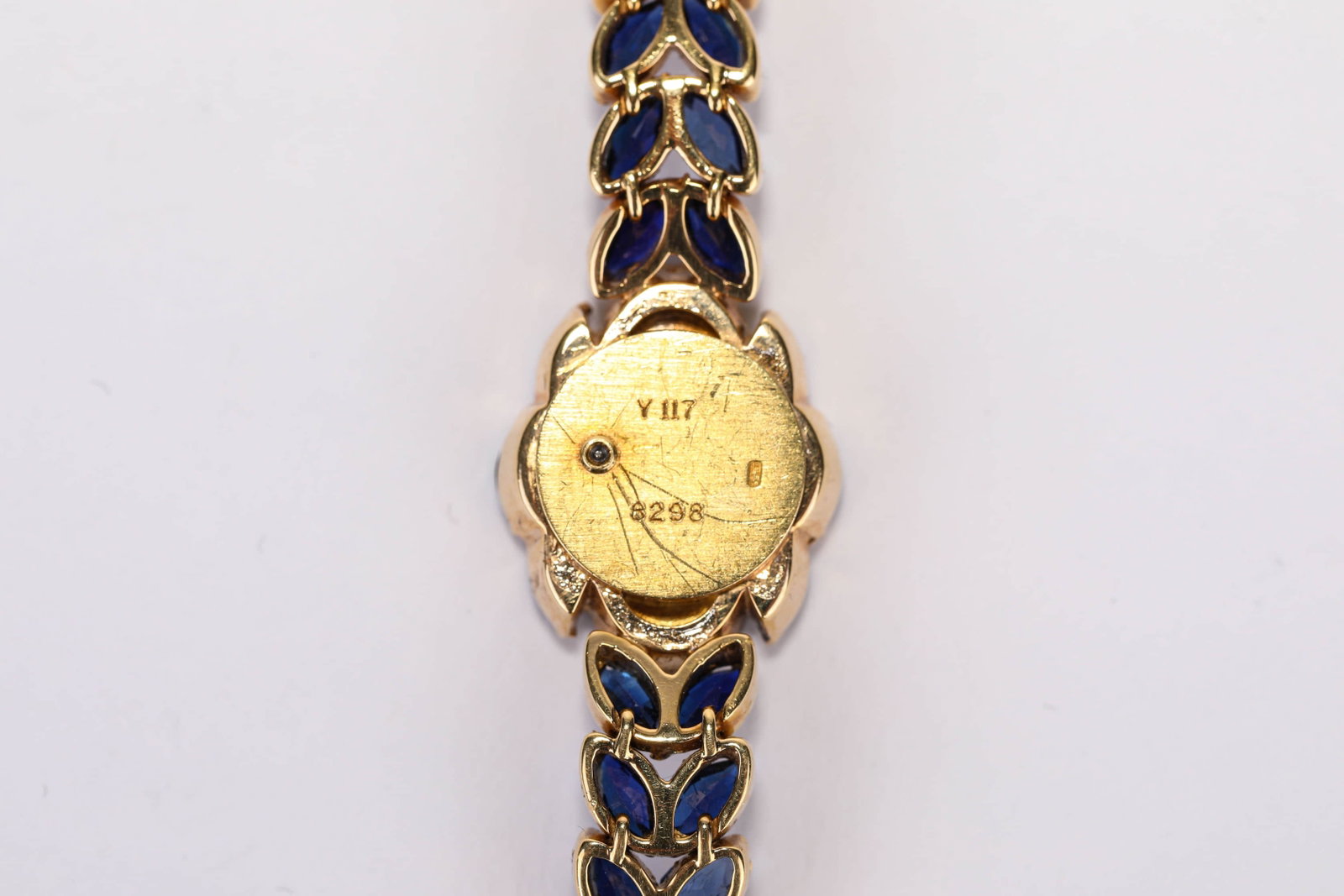 CHOPARD BESPOKE SAPPHIRE-SET WRISTWATCH - 3