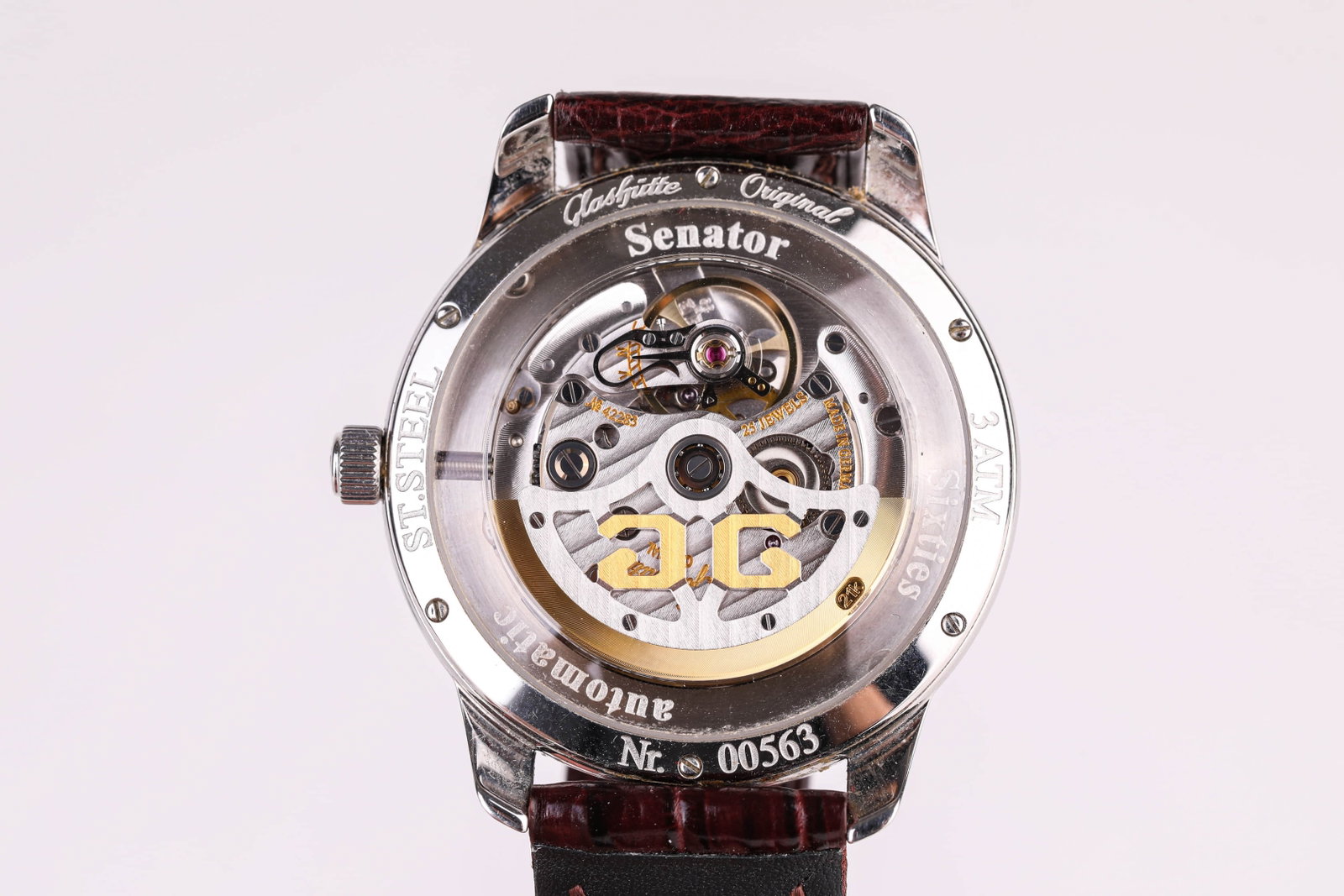GLASHüTTE MECHANICAL WRISTWATCH - 3
