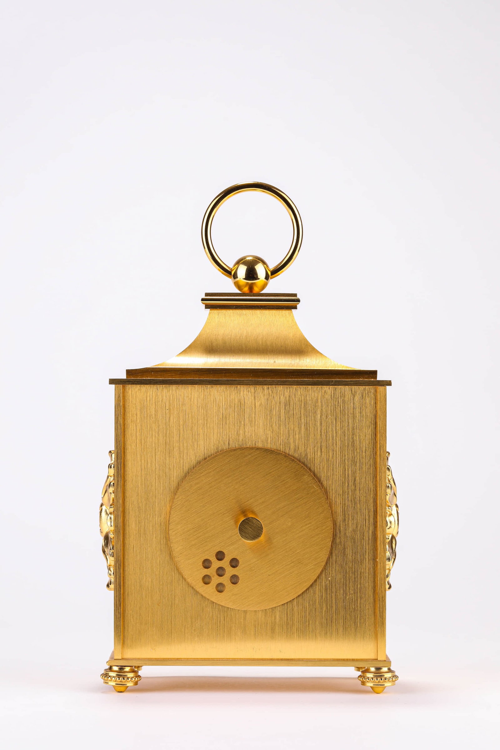 HOUR LAVIGEN GILT-BRONZE CLOCK - 3