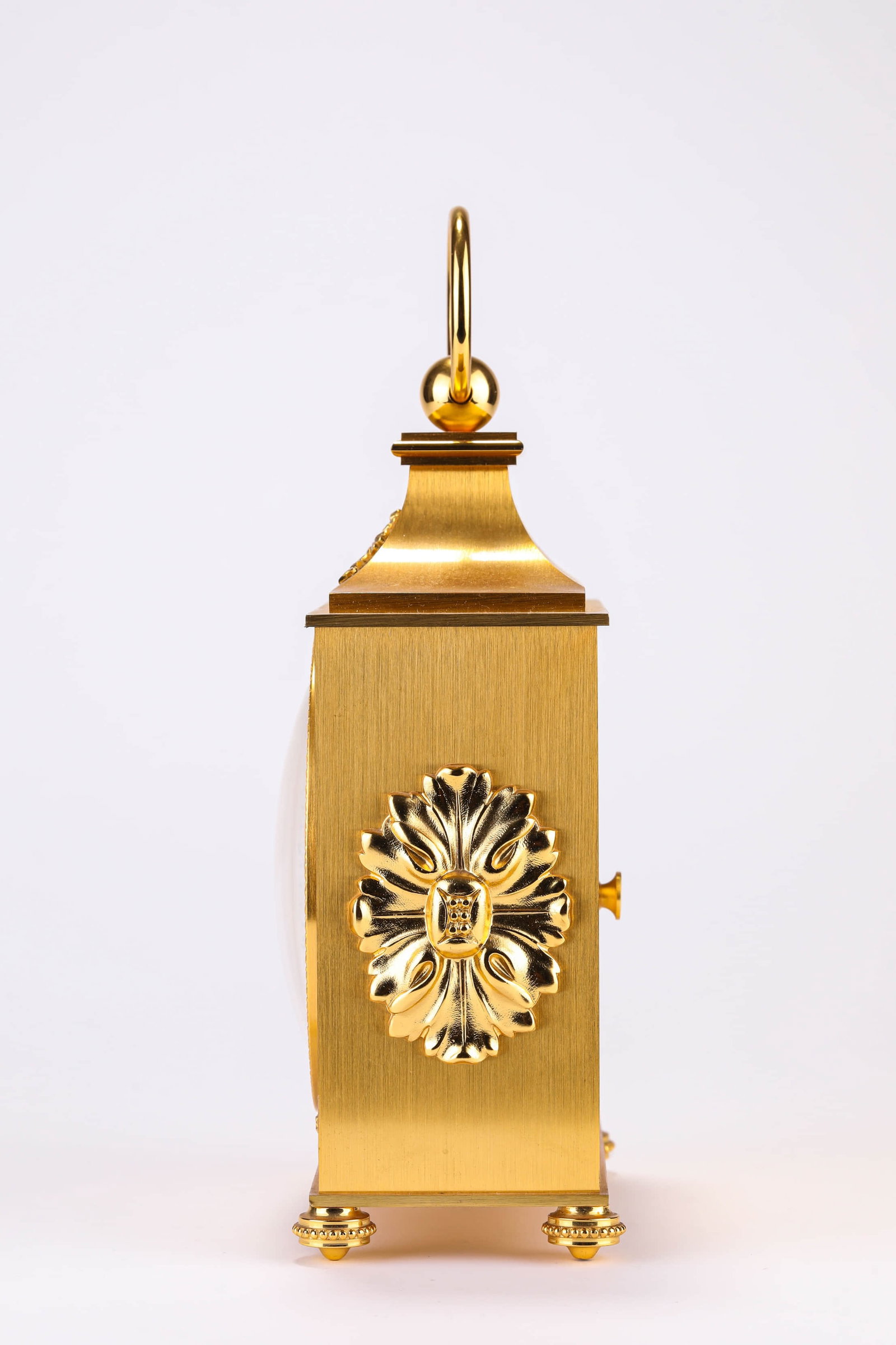 HOUR LAVIGEN GILT-BRONZE CLOCK - 4