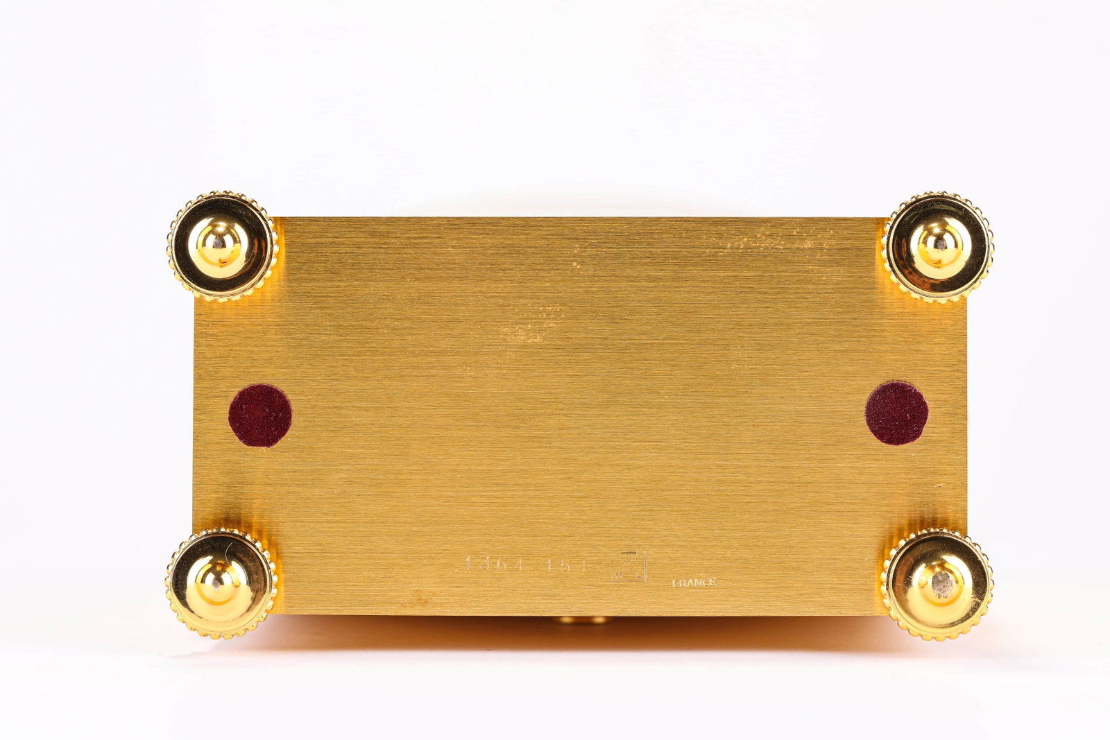 HOUR LAVIGEN GILT-BRONZE CLOCK - 6