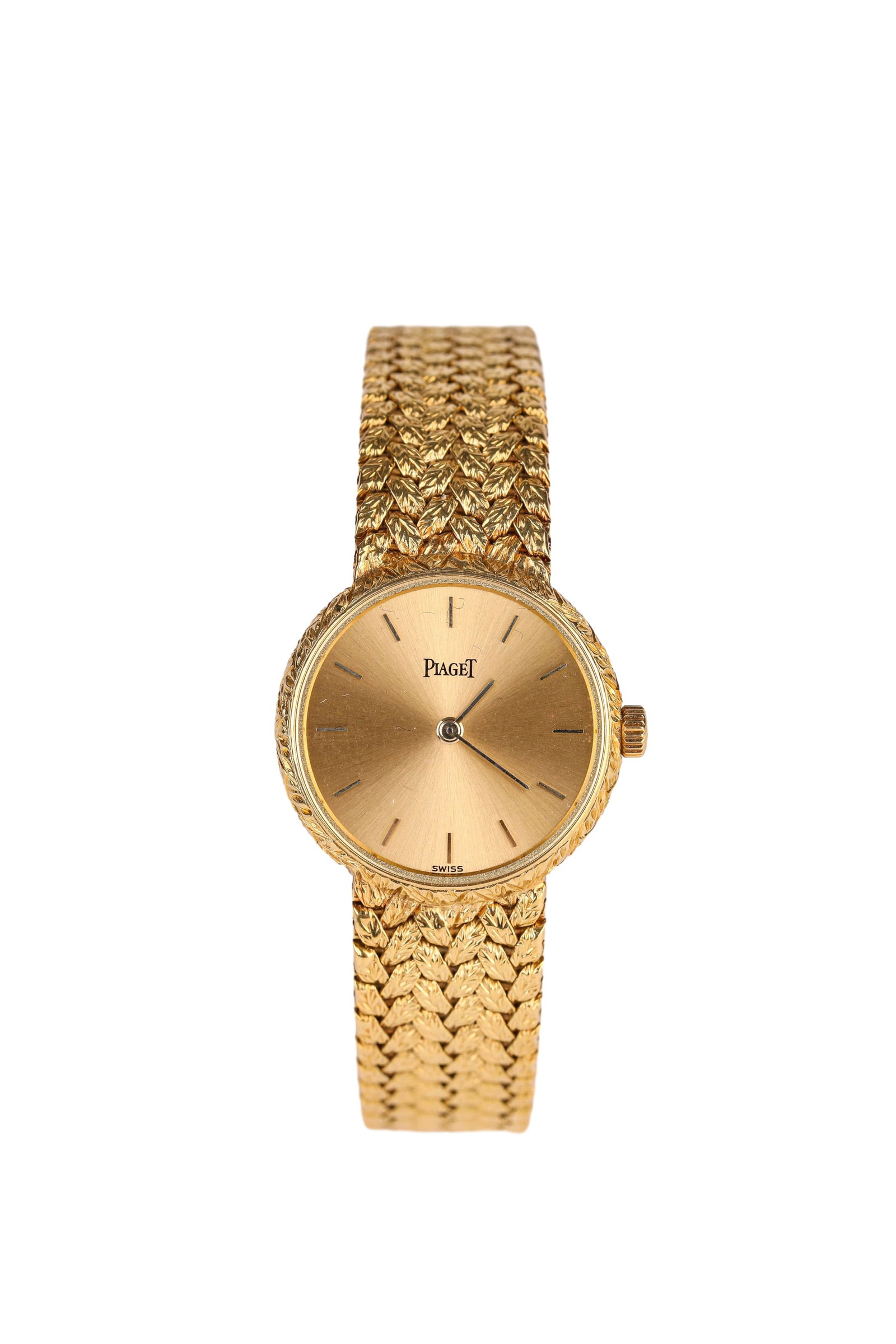 PIAGET GOLD WRISTWATCH (1 of 3)