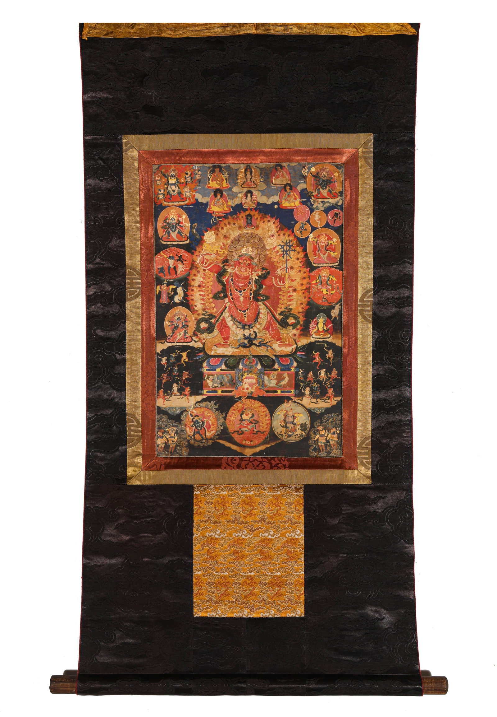 A THANGKA 'RED DHARMAPALA' - 2