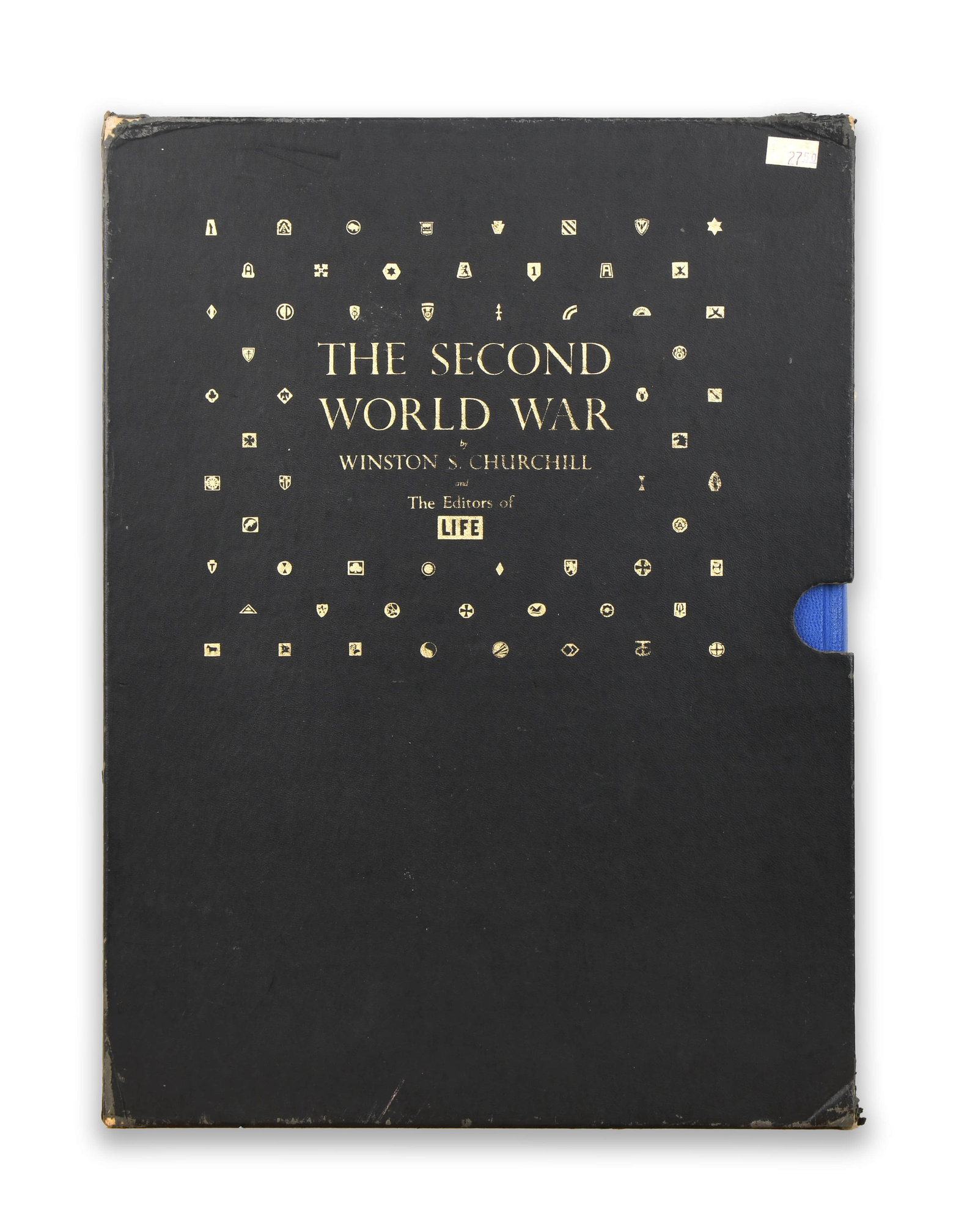 WINSTON S. CHURCHILL - THE SECOND WORLD WAR MULTI-VOLUME SET WITH "THE WAR SPEECHES OF WINSTON S.: WINSTON S. CHURCHILL - THE SECOND WORLD WAR MULTI-VOLUME SET WITH "THE WAR SPEECHES OF WINSTON S. CHURCHILL" VINYL RECORD (TIME/LIFE EDITION) Signature: Winston S. Churchill Description: The group inc