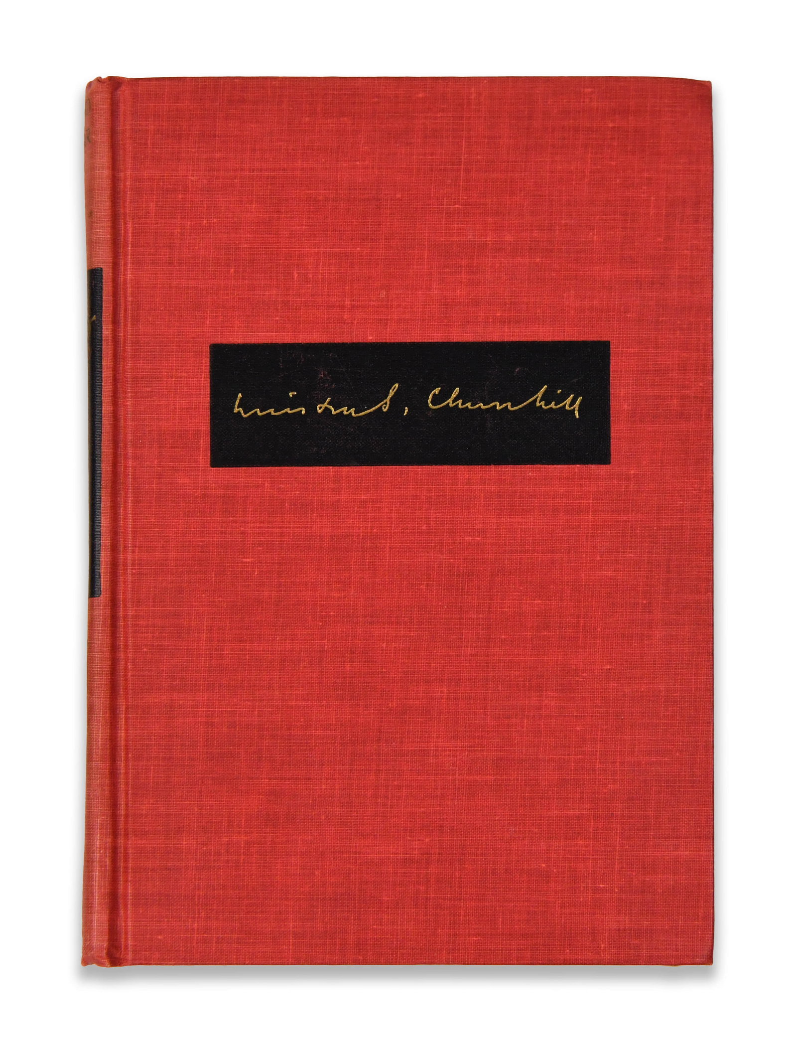 WINSTON S. CHURCHILL - SIGNED CLOSING THE RING FIRST EDITION: WINSTON S. CHURCHILL - SIGNED CLOSING THE RING FIRST EDITION Signature: Winston S. Churchill. Description: A signed copy of Closing the Ring, authored by Winston S. Churchill and published by Houghton