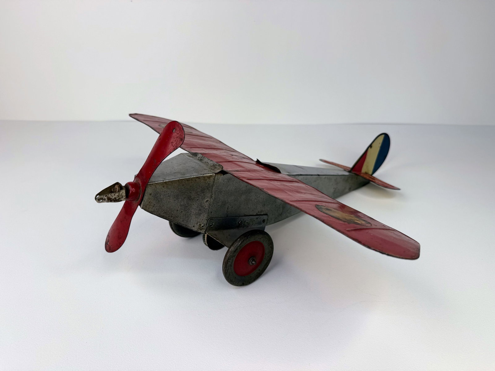 Antique Empire Express Monoplane 550 Tin Airplane (1 of 6)