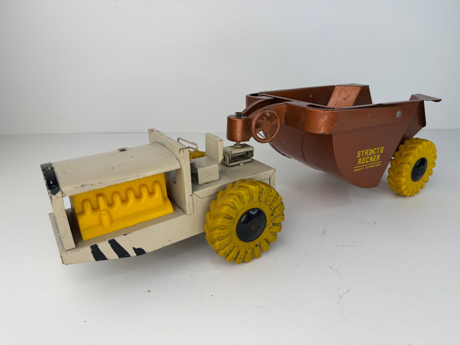 Structo Construction Toys Articulated Dump Rocker (1 of 3)