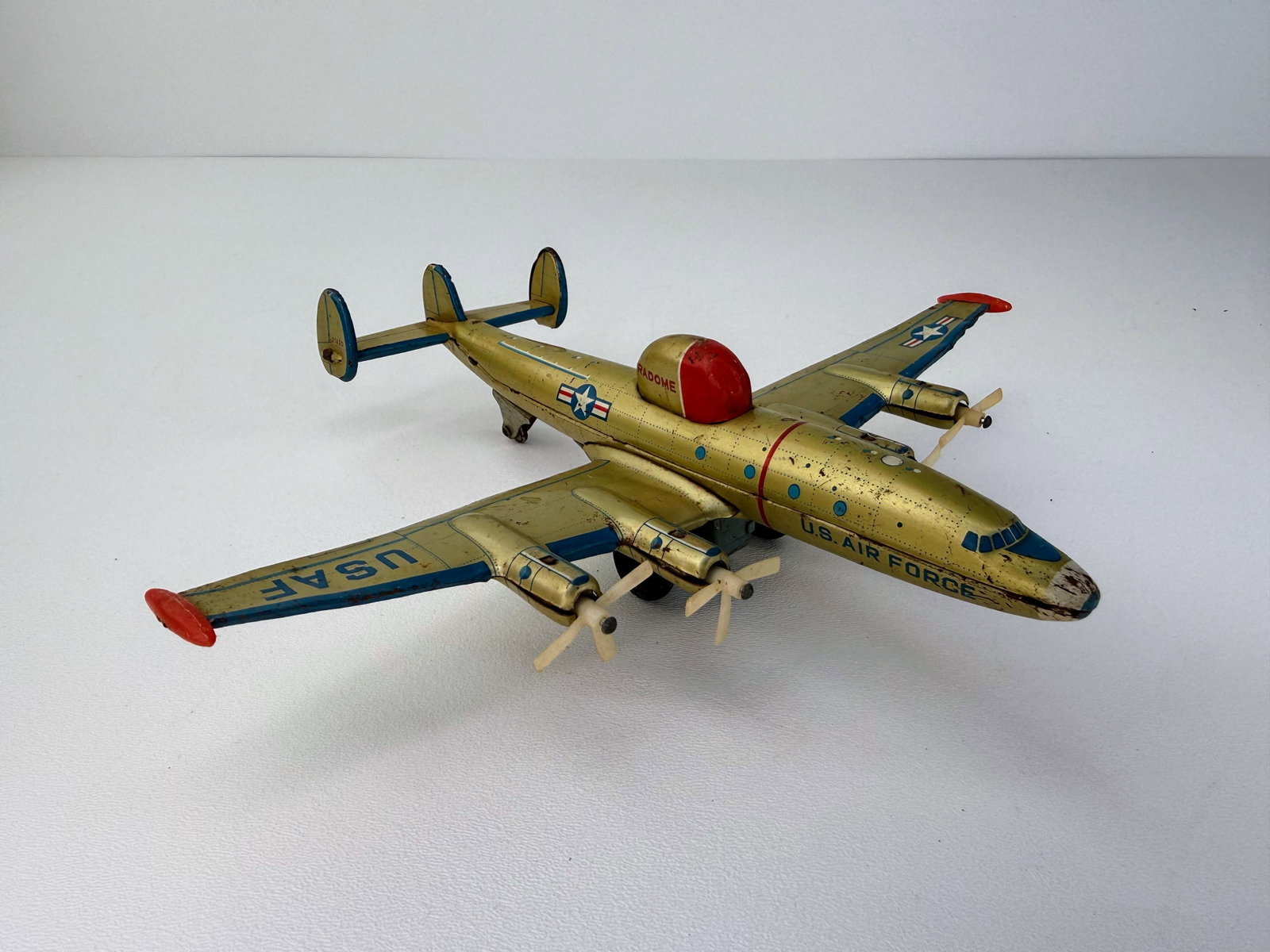 Lockheed RC-121D Warning Star USAF Radome Airplane YONEZAWA Tin (1 of 7)