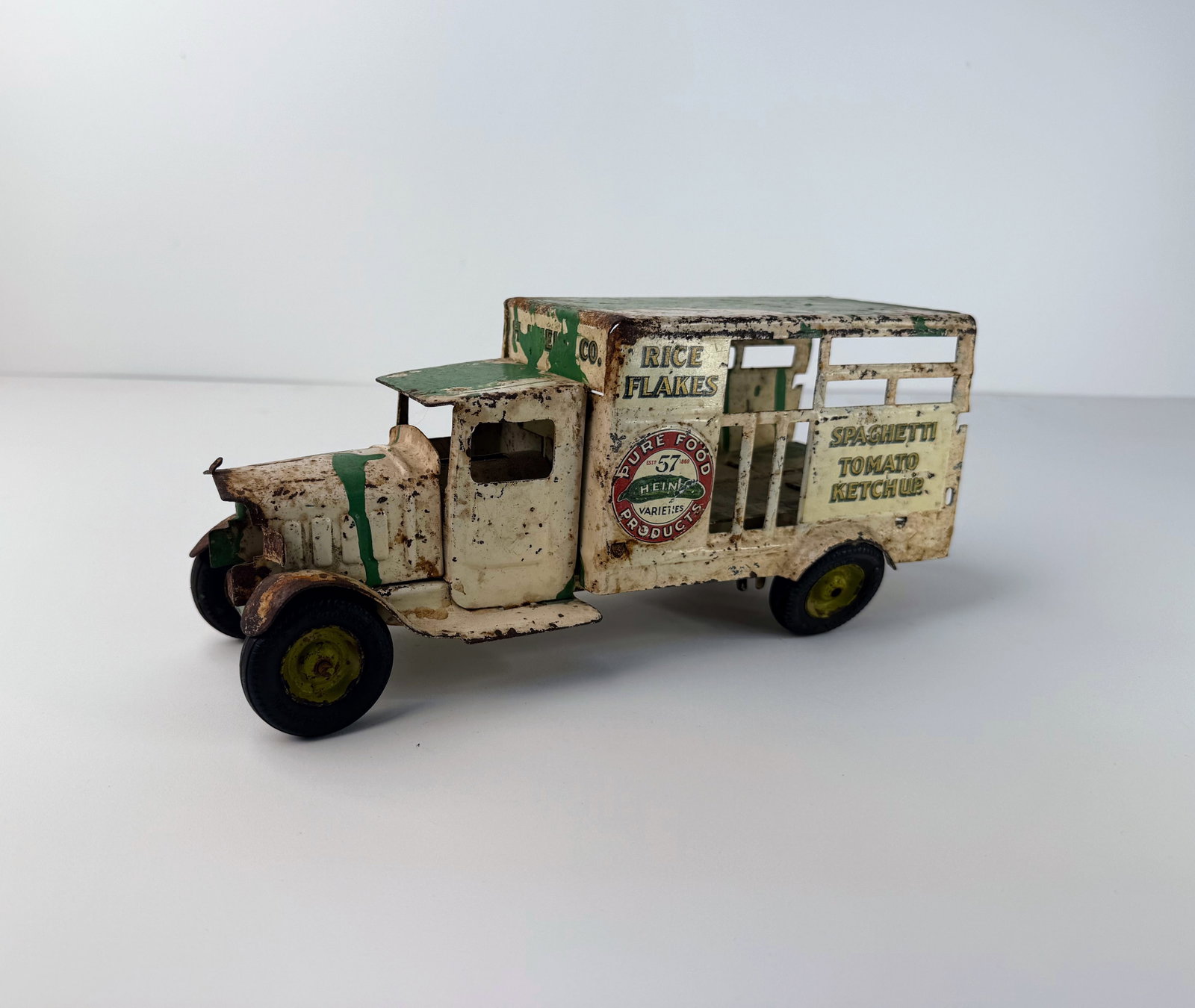 Heinz 57 Metalcraft Pressed Steel Toy Delivery Truck (1 of 8)