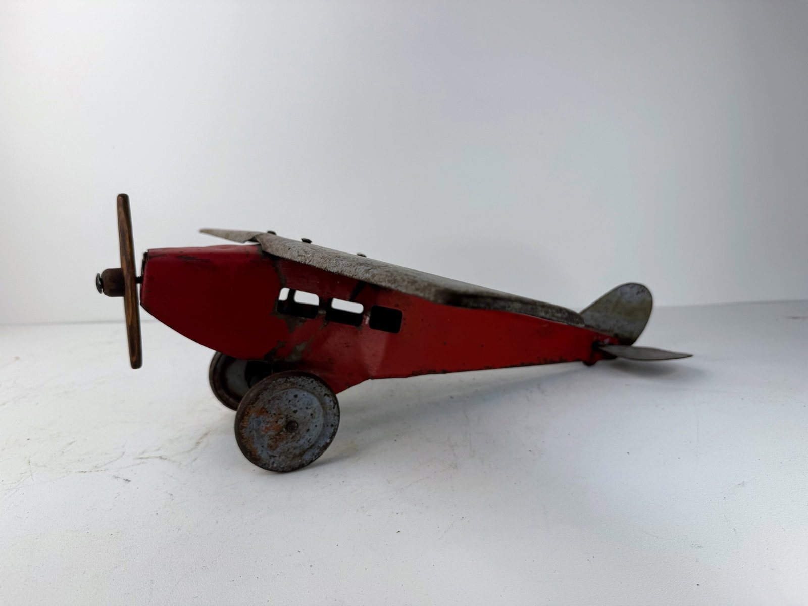 Wyandotte Pressed Steel Toy Airplane (1 of 8)