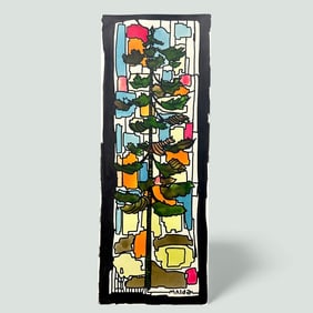 Robert Mulder (1922-2013) ink on paper drawing