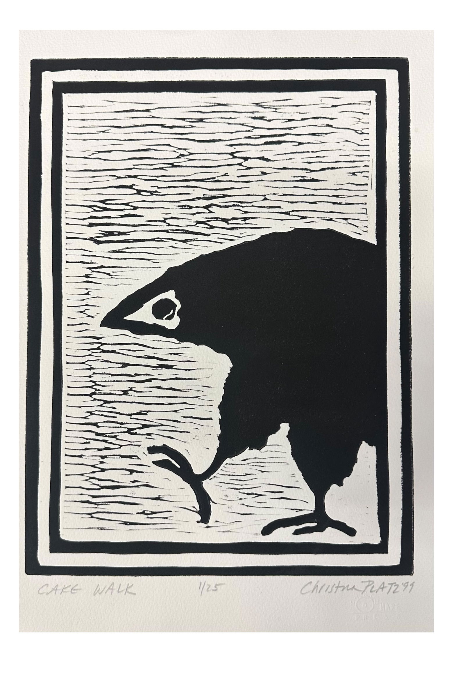 Christina Platz "Cake Walk" 1/25 Print 1999 (1 of 1)