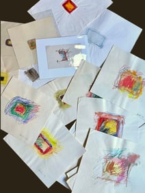 Lot of Works on Paper, L. Kimbrell, 1960s-70s, 30 pieces