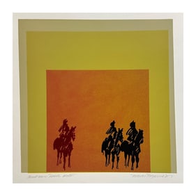 Robert Reynolds Print "Camptown Races" Proof