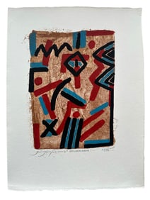 Ferenc Gogos (1936-2011) Signed Original Paint on Paper 1992 #2