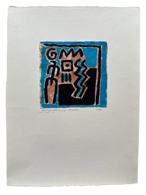 Ferenc Gogos (1936-2011) Signed Original Paint on Paper 1992 #3