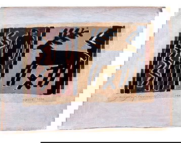 Ferenc Gogos (1936-2011) Signed Original Paint on Paper 1992 #4