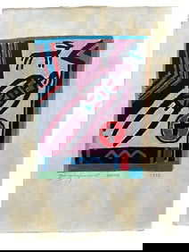 Ferenc Gogos (1936-2011) Signed Original Paint on Paper 1992 #6